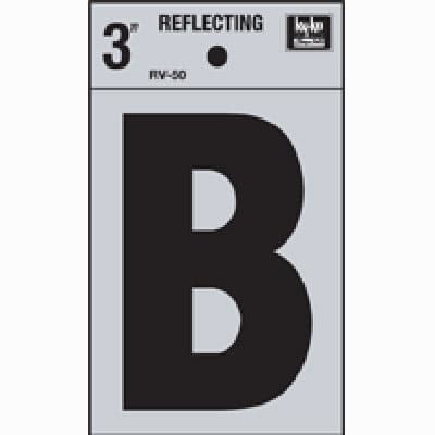 LETRA B REFLECTIVA DE 3"