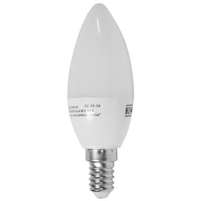 FOCO LED DE LUZ CALIDA DE 4 WATTS