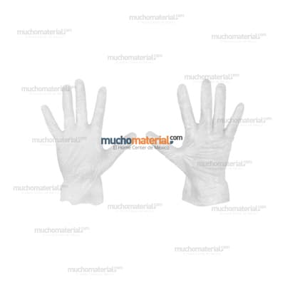 GAUNTES DESECHABLES LATEX WOLFOX