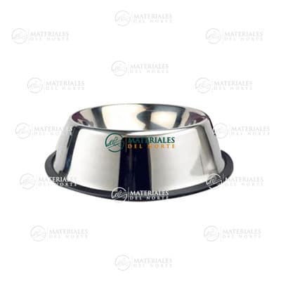 PLATO DE ACERO CHICO PARA MASCOTA