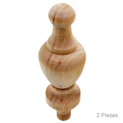 PUNTAS DECORATIVAS DE MADERA