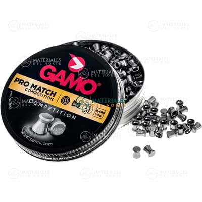 DIABOLO CAL. 4.5 PUNTA PLANA PRO MATCH GAMO