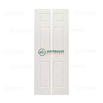 Puerta BIFOLD 6-PANEL