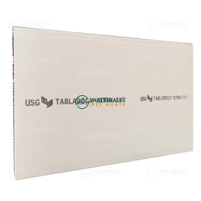TABLAROCA ULTRA LIGHT DE ½” X 4ft X 12ft