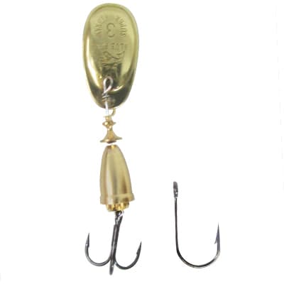 CEBO DE PESCA BLUE-FOX VIBRAX ¼ GOLD CUCHARITA SPINNER.