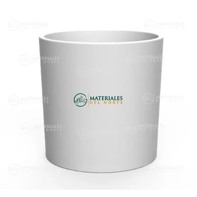 MACETA HORTENSIA 40 BLANCO