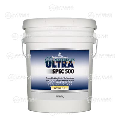 BENJAMIN MOORE CUBETA PINTURA INTERIOR ULTRA SPEC FLAT BASE 1X