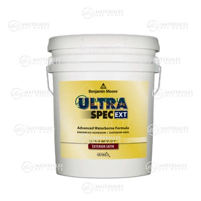 BENJAMIN MOORE CUBETA PINTURA EXTERIOR ULTRA SPEC SATIN BASE 1X