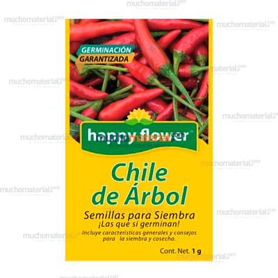 SEMILLA PARA SIEMBRA DE CHILE DE ARBOL