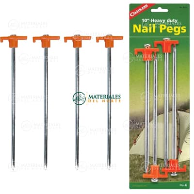 ESTACAS DE ACERO 10 PULGADAS 8312