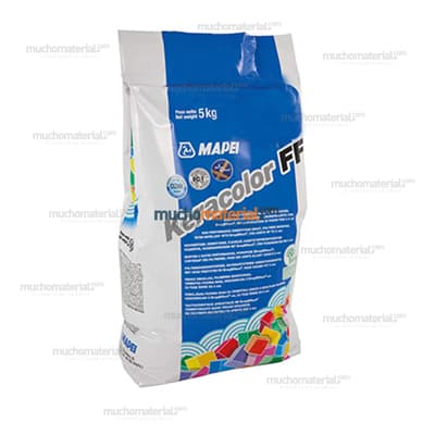 EMBOQUILLADOR SIN ARENA KERACOLOR FF 110 GRIS MANHATTAN 5kg MAPEI