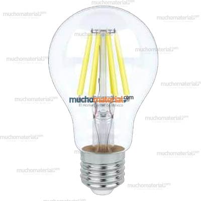 FOCO LED DE FILAMENTOS DE LUZ CÁLIDA.
