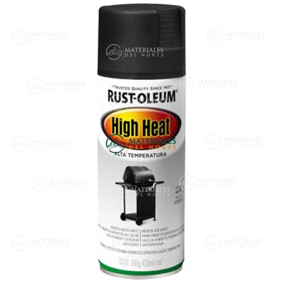 PINTURA EN AEROSOL NEGRO MATE TEMPERATURA ALTA 358919