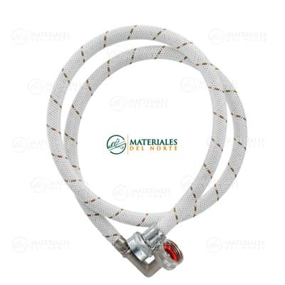 CONECTOR ANGULAR FLEXIBLE PARA LAVADORA