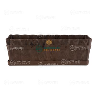 JARDINERA CON BASE 1 CHOCOLATE