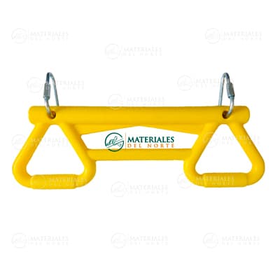 BARRA TRAPECIO CON AROS PARA PARQUE INFANTIL