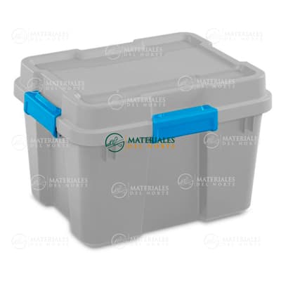 CAJA DE ALMACENAMIENTO TOTE CEMENTO 76 L (20 GAL)