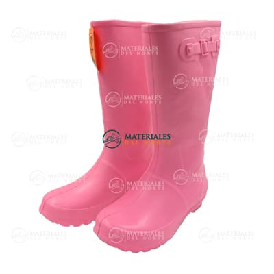 Bota rosa para adulto