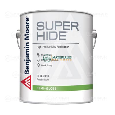 Pintura BenjaminMoore SUPERHIDE LOW SEMIGLOSS BASE