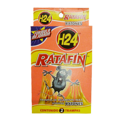 Trampa para Ratones H24 Ratafín Pegamento 2 Piezas